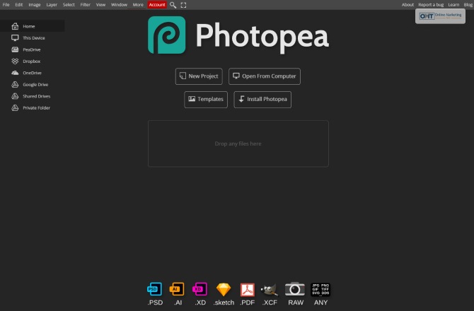 Features Of Photopea